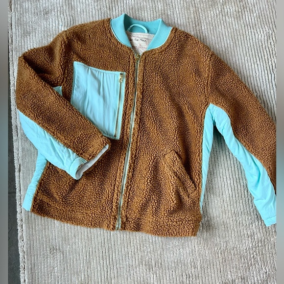 Free People Rivington Sherpa Jacket - Picture 1 of 5